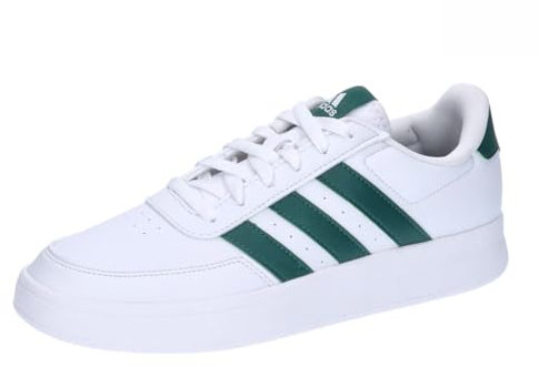 adidas Breaknet 2.0 Shoes Homme Chaussures, Cloud White Green Cloud White, 36 EU
