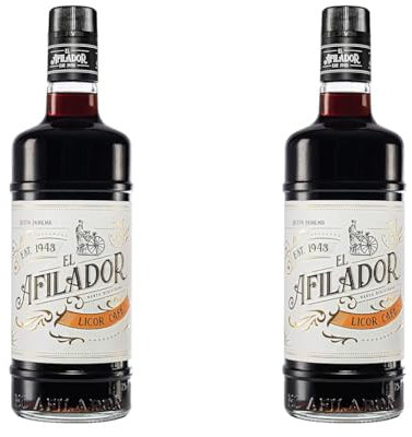 El Afilador - Licor de Café - Botella 700 ml (Paquete de 2)