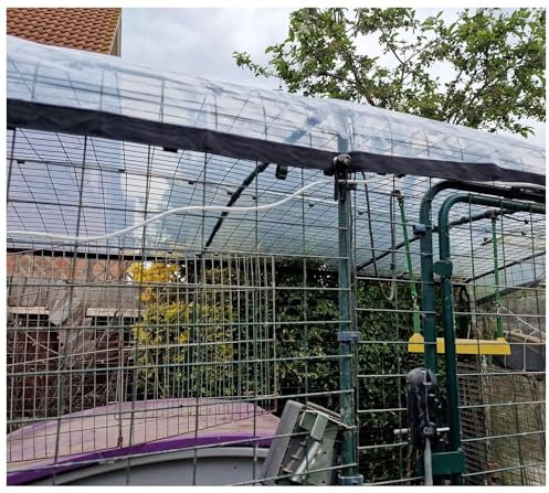 AITAF wasserdichte Abdeckplane Schutzplane Gewebeplane Zeltplane Für Zelte, Wohnwagen Und Anhänger Reißfeste Plane Für Camping, Garten Und Baustellen, Ideal Für Vielseitigen Schutz(5x8m)