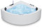 AQUADE Whirlpool Badewanne - Eckbadewanne 140x140 cm - Unikales Whirlpool-Erlebnis nach Ihren Wünschen - Wählen Sie Ihre perfekte Wanne oder Whіrlpоol -Ihre individuelle Wahl für Wellness zu Hause