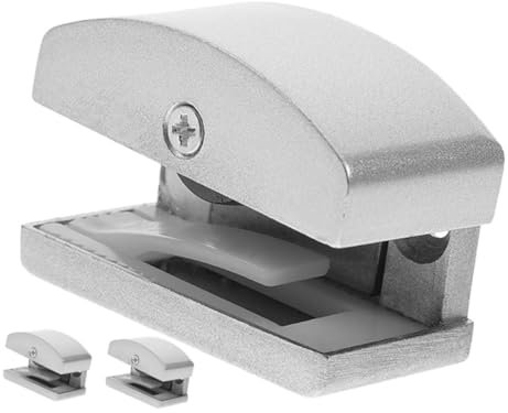 Veemoon 3pcs Shower Door Bottom Guide Sliding Shower Door Replacement Parts Guide Track