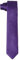 DonDon Krawatten für Herren handgefertigt Seiden-Look 6 cm Krawatte Violett 2