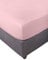 Miracle Home. Spannbettlaken aus 100% gebürsteter Mikrofaser, elastisches Spannbettlaken mit Anti-Peeling-Effekt. 135X200. Bett 135. Rosa
