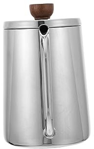 GRADENEVE Hervidor De Café Inoxidable De Para Café y Diseño Ergonómico y Anti-escaldadura Para Cocina y Cafeterías