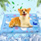 Alfombrilla Refrescante para Perros Gatos, Cama Refrescante Perro Inyección De Agua, Alfombra de enfriamiento para Mascotas,Cool Pet Mat,Ideal para Perros y Gatos en Verano,50x60cm, L, Mundo submarino