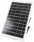 Tonysa Solar Angetriebener Outdoor 4G LTE-Modemrouter, 50 M WiFi-Bereich, IP66 Wasserdicht, mit SIM-Kartensteckplatz, 15W, Unterstützt B1/B3/B5/B7/B8/B20-Bänder für Camping, Wohnmobile,