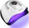 JOFLVA Profesional Lámpara de Uñas UV LED, 380W 81pcs de cuentas LED Curado de Esmalte de Gel Secador de Uñas Rápido, con Función de Temporización para Manicura/Pedicure Nail Art en el Hogar y Salón
