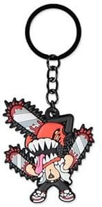Chainsaw Man None Keyring Multicolor Rubber Anime Movies Gifts TV Series