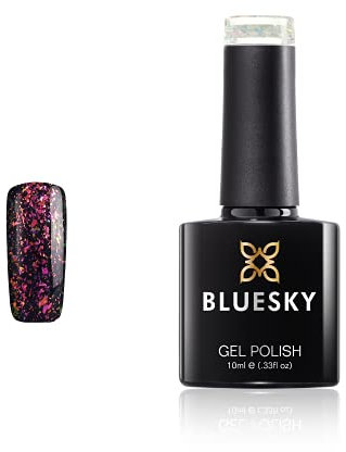 BLUESKY GALAXY Gellack 10ml | Gel-Nagellack für glänzende und schöne Nägel | Glitzer & Schimmer | langer Halt von bis zu 3 Wochen (Galaxy 02)