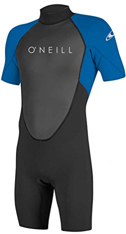 O'Neill Herren Reactor-2 2 mm skridsikker fjeder Wetsuit, Black/Ocean, 4XL EU