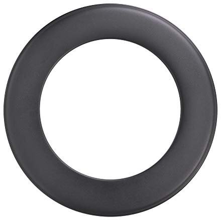 FIREFIX R180/R Ofenrohrrosette für 2 mm starken Ofenrohre/Rauchrohre in 180 mm Durchmesser, für Kaminöfen und Feuerstellen, Senotherm, schwarz, starr
