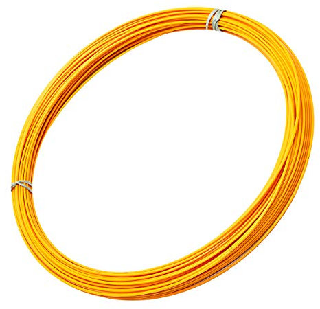 TuToy 70M/100M/150M 4.5Mm Fiberglass Cable Puller Fish Tape Reel Conduit Ducting Rodder Pulling Puller - 70M