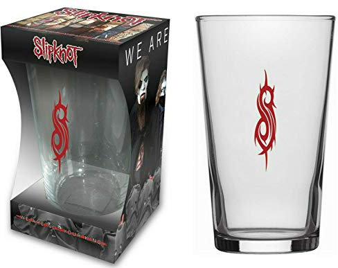 SLIPKNOT BIERGLAS BEER GLASS WE ARE NOT YOUR KIND PINT 570 ml