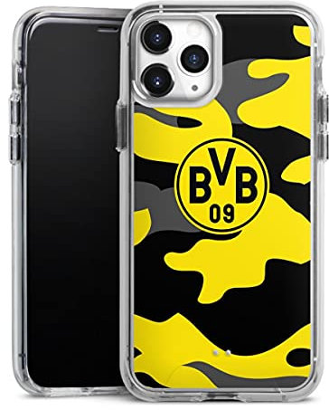Handyhülle kompatibel mit Apple iPhone 11 Pro Bumper Case Schutzhülle BVB Borussia Dortmund Fanartikel