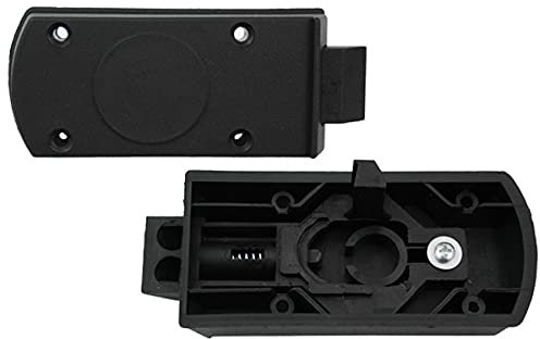 Türschloss Schloss Stauklappenschloss Innenschloss Wohnwagen Wohnmobil Caravan FF-System schwarz