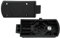 Serratura per porta, serratura interna, per roulotte, camper, caravan, sistema FF, colore nero
