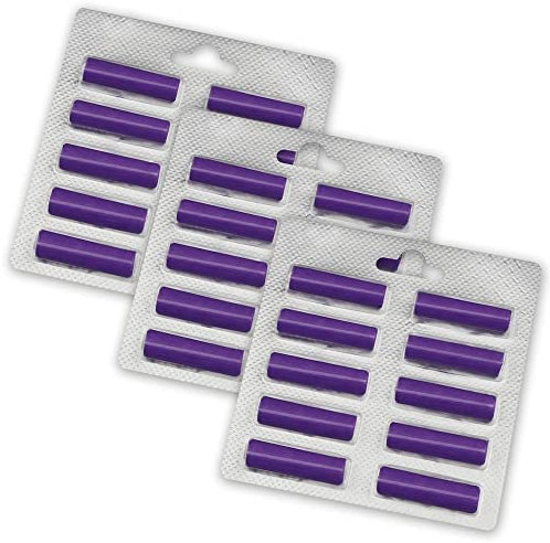 PRIMEBAG - 30 Luftfrischer Duftstäbchen Deo Lavendel für Staubsauger - Lavendelduft beim Saugen