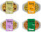 Keto Chef Instant Rice Ready Meals – Chinese Fired Rice, Mexican Rice, Biryani Rice, Spaghetti Bolognese Noodles, Konjac Vegan Microwaveable Meal | Free-from & High in Protein Pack of 4 (370g)