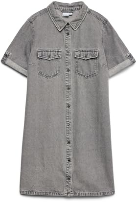 VERO MODA Female Jeanskleid VMJENNIE Kurzes Kleid