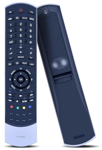 GOUYESHO Télécommande de Rechange CT-90369 pour Toshiba TV 32SL863N 42SL863F 32SL833G 37SL863N 46SL833G 42SL833 46SL863N 37SL863 42SL863G 42SL833G pour télécommande Toshiba