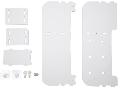 Set-Top-Box-Regal, stanzfrei, Wohnzimmer, TV-Wandregal, Router, Aufbewahrungsbox für Kabel-TV-Box, Spielkonsole, DVD-Player (50 cm)