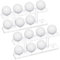 Silipull 2 x Golfball-Präsentationsständer für 8 Bälle, transparentes Acryl, Golfkoffer, Halter, kleines Tischtennis-Display, Ständer, Regal, doppellagig
