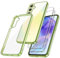 JETech 3 in 1 Cover per Samsung Galaxy A55 5G, con 2 Pezzi Pellicola Protettiva, Vetro Temperato Film, Antiurto Paraurti Cellulare Protettiva Custodia Chiaro Retro (Lime)