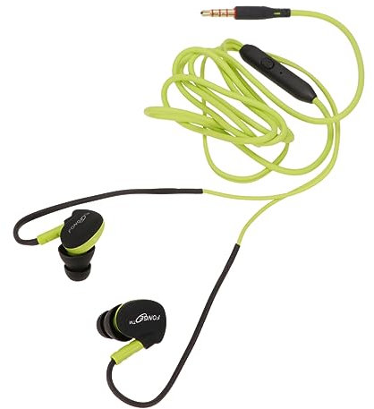 Uonlytech Grüne In-Ear-ohrhörer-Headset 3 5 Mm Kabelgebundene Kopfhörer Mit Mikrofon Verstärkte Bässe Workout-ohrhörer