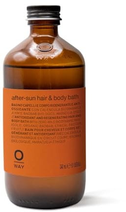 After-Sun-Haar und Körperbad