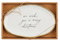 Mud Pie Assiettes « Wish Sentiment », 16,5 x 25,4 cm, blanc