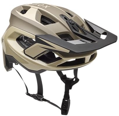 Fox Racing Speedframe Pro Defy CE – Casque VTT – système de Protection MIPS – Ajustement BOA – visière Amovible – Doublure Amovible – MTB – Cream, Taille: S