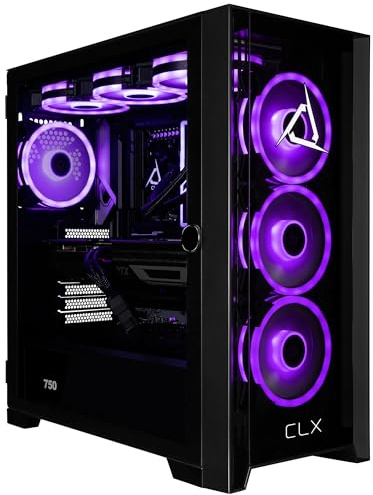 CLX Set Gaming PC - AMD Ryzen 9 9900X3D 4.4GHz, GeForce RTX 5090, 2TB NVMe M.2 SSD, 32GB DDR5 RGB Memory, 360mm AIO, WiFi, Windows 11 Home, Black