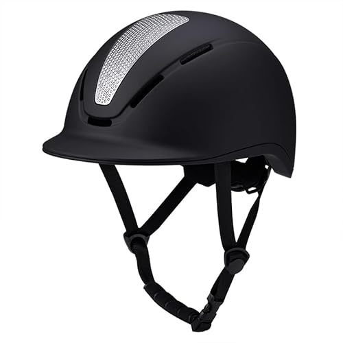 Horse Riding Helmet for Kids Youth: Adjustable Equestrian Helmet with Ventilation for Boys & Girls (Ages 6+) - Lightweight Safety Headgear for Schooling & Outdoor Riding (Fits 20.8-22.8 / 53-58cm)