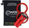 WOD Nation Angriffsgeschwindigkeits-Springseil: Verstellbare Springseile: Einzigartiges Zwei-Kabel-Spring-Trainingssystem: Ein dickes und ein leichtes 11-Fuß-Kabel, rot