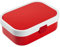 Mepal | Lunchbox Campus | Bento Lunchbox für Kinder | Brotdose mit Bento-Fach & Gabel | Meal Prep Box mit Clip-Verschluss | BPA-frei & Spülmaschinenfest | 750 ml | Rot