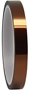 Accessotech 100ft Heat Resistant High Temperature Polyimide Tape Hot for Masking Soldering, Powder Coating, Sublimation and Insulating Circuit Boards 5/10/15/20/25/30/40/50mm (15mm)