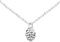 Kette & Anhänger Zapfen | 925 Sterling Silber | Filigrane Silberkette und Schmuck - Anhänger | Geschenk-Box