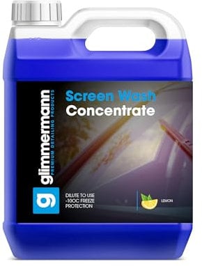 Glimmermann Extreme Winter Washer Fluid Screen Wash Concentrate Lemon Fragrance 2L Effective to -10oC