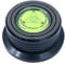 DollaTek 50 / 60Hz Bubble Level Rilevamento velocità Giradischi LP in Vinile Disco Lega Record Peso Stabilizzatore Clamp - Nero