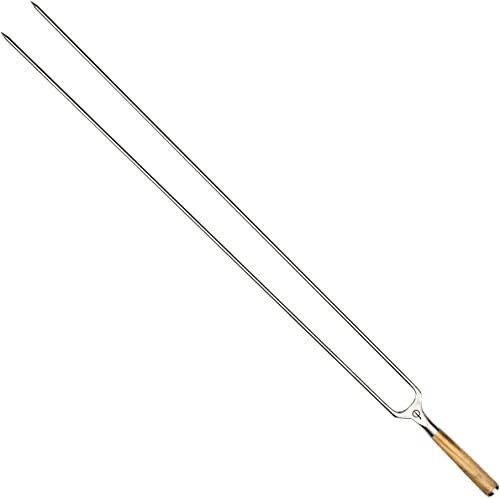 Forged Churrasco - Spiedini per barbecue, 70 cm, manico in legno d'ulivo, in acciaio INOX