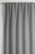 Gardinia Vorhang mit integriertem Gardinenband, Gardine zur Abdunklung, Blickdicht, Verdunkelnd, Schallabsorbierend, Dimout, Grau, 140 x 245 cm