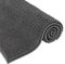 MIULEE Badematte 40x60cm Chenille Badteppich Badezimmerteppich rutschfest Waschbar Teppich Duschvorleger Badvorleger Duschmatte Bettvorleger Fussmatte Badezimmer Wohnzimmer Schlafzimmer Grau