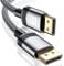 AviBrex 8K DisplayPort Kabel 1.4 5m DP1.4 8K@60Hz HBR3 4K@60Hz/144Hz/120Hz 5K@60Hz 2K@165Hz/240Hz Unterstützung FreeSync G-Sync HDR10 Display Port für Gaming Monitor Grafikkarte VESA-zertifiziert