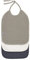 LÄSSIG Unisex Baby Muslin Terry Bib L tzchen, olive/milky/navy, Einheitsgröße EU