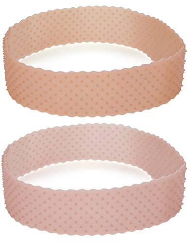 Sibba 2 Stück Perückengrif Stirnband Perückengriffband elastisches Perückengriff verstellbares Perückenband wasserdicht hält die Perücke an Ort und Stelle Unisex nahtlos Haarband