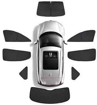 Coche Parasoles para Nissan X-Trail 2015-2022, Trasera Delanteras Y Laterales Ventanas Boquear Cubierta Portátil para Parabrisas de Coche
