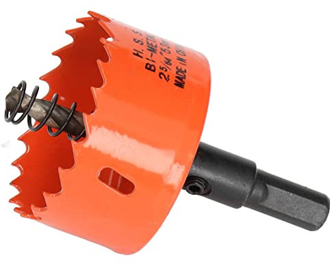 Bi-Metall-Lochsägen HSS-Lochsäge mit Dorn für Holz und Metall(2‑5/64in (53mm))