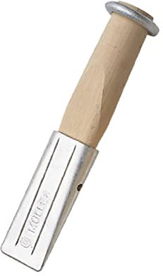 Alu-Holzscheide m. Holz u.Ring - A02439