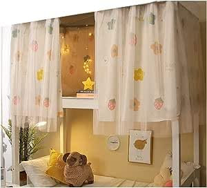 Kinder Betthimmel Kura Bett Mädchen Hochbett Bettvorhang Bettvorhang Verdunklung Studentenwohnheim Schlafzelt Staubdicht Etagenbett PrivatsphäreSchutz Bett Gardine Kinderzimmer 1.15x2m 1/2/3 Pcs