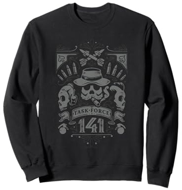 Call of Duty: Modern Warfare 2 Task Force 141 Vintage Poster Sweatshirt